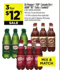 Dollar General Dr Pepper , 7UP , Canada Dry , A&W , RC Cola or Sunkist offer