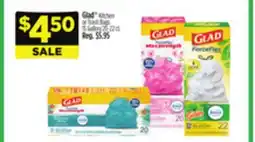 Dollar General Glad Kitchen or Trash Bags offer