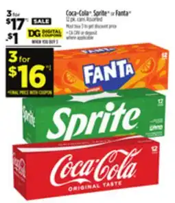Dollar General Coca-Cola , Sprite or Fanta offer