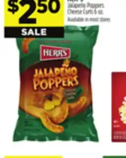 Dollar General Herr's Jalapeño Poppers Cheese Curls offer