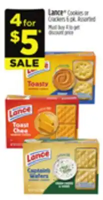 Dollar General Lance Cookies or Crackers offer