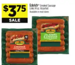 Dollar General Eckrich Smoked Sausage Links offer