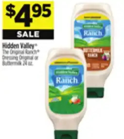 Dollar General Hidden Valley The Original Ranch Dressing Original or Buttermilk offer