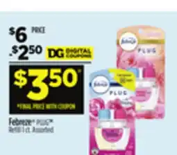 Dollar General Febreze PLUG Refill offer
