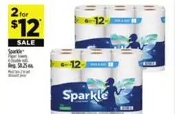 Dollar General Sparkle Paper Towels offer