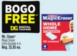 Dollar General Mr. Clean Magic Eraser Extra Durable offer