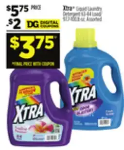 Dollar General Xtra Liquid Laundry Detergent offer