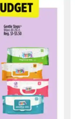 Dollar General Gentle Steps Wipes offer