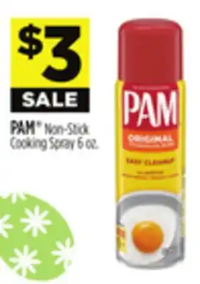 Dollar General PAM Non-Stick Cooking Spray offer