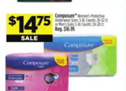 Dollar General Composure Women's Protective offer