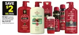 Dollar General Old Spice Deodorant, Spray, Body Wash or Hair Care offer