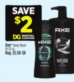 Dollar General Axe Body Wash offer