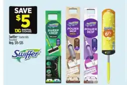 Dollar General Swiffer Starter Kits offer