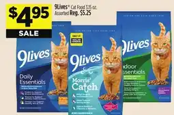 Dollar General 9Lives Cat Food offer