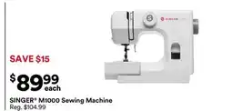 Michaels SINGER M1000 Sewing Machine offer