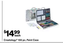 Michaels Creatology 100 pc. Paint case offer