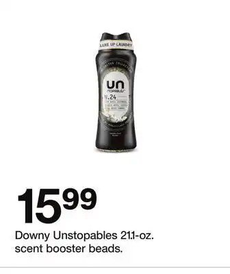 Target Downy Unstopables 21.1-oz. scent booster beads offer