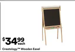 Michaels creatology Wooden Easel offer