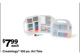 Michaels creatology 100 pc. Art Tote offer