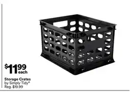 Michaels Storage crates by Simply Tidy offer