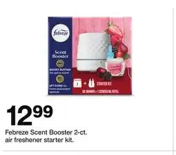 Target Febreze Scent Booster 2-ct. air freshener starter kit offer