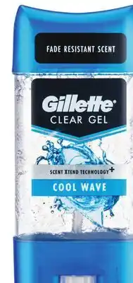 Target Gillette Clear Gel 3.8-oz offer