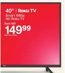 Target 40 HD Roku TV Smart 1080p offer
