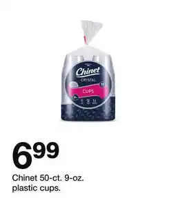 Target Chinet 50-ct. 9-oz. plastic cups offer