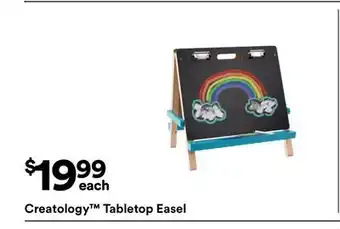 Michaels creatology Tabletop Easel offer