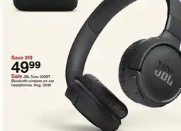 Target JBL Tune 520BT Bluetooth wireless on-ear headphones offer