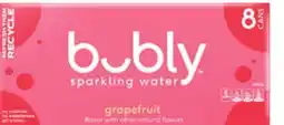 Target Bubly 8-pk. sparkling water offer