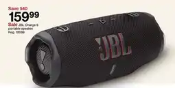 Target JBL Charge 6 portable speaker offer