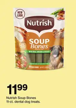 Target Nutrish Soup Bones 11-ct. dental dog treats offer