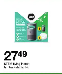 Target STEM flying insect fan trap starter kit offer