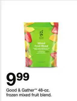 Target Good & Gather 48-oz. frozen mixed fruit blend offer