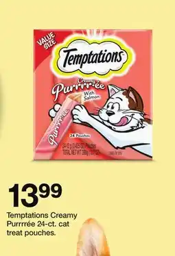 Target Temptations Creamy Purrrrée 24-ct. cat treat pouches offer