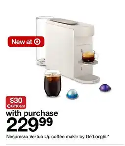 Target Nespresso Vertuo Up coffee maker by De'Longhi offer