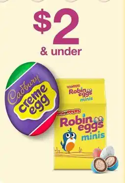 Target Cadbury creme egg, Whoppers Robin eggs offer
