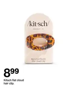 Target Kitsch flat cloud hair clip offer
