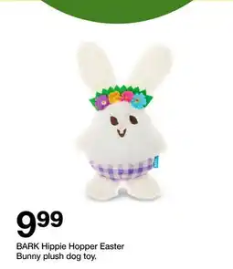 Target BARK Hippie Hopper Easter Bunny plush dog toy offer