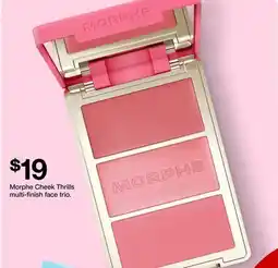 Target Morphe Cheek Thrills multi-finish face trio offer