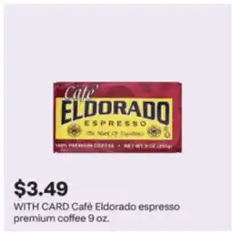 CVS Café Eldorado espresso premium coffee offer
