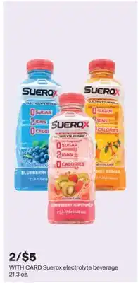 CVS Suerox electrolyte beverage offer