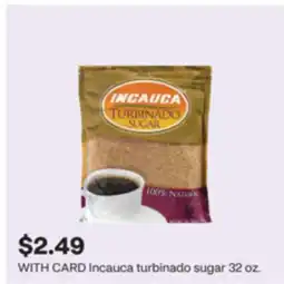 CVS Incauca turbinado sugar offer