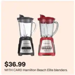CVS Hamilton Beach Elite blenders offer