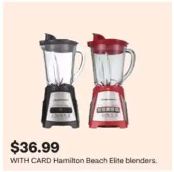 CVS Hamilton Beach Elite blenders offer