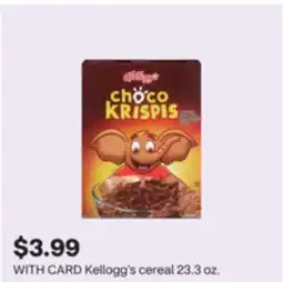 CVS Kellogg's cereal offer