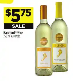 Dollar General Barefoot Wine offer