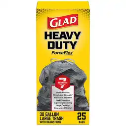 Walgreens Large Drawstring Trash Bags 30 Gallon offer