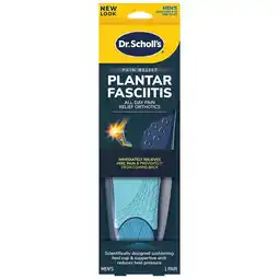 Walgreens Plantar Fasciitis Pain Relief Orthotics Men's 8-13 offer